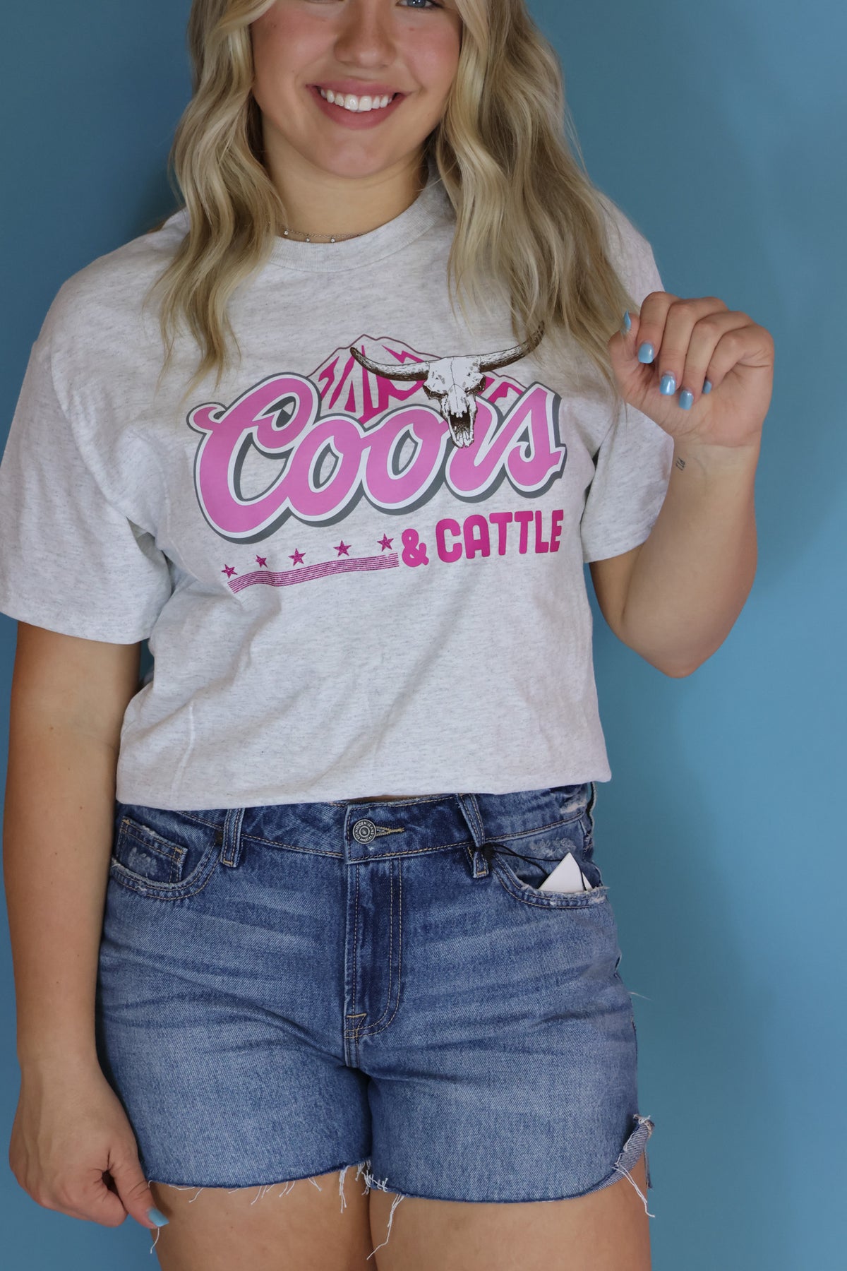 Coors & Cattle Graphic Tee